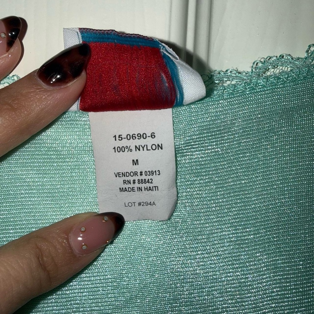 Only Necessities Teal Robe - Picture 6 of 6